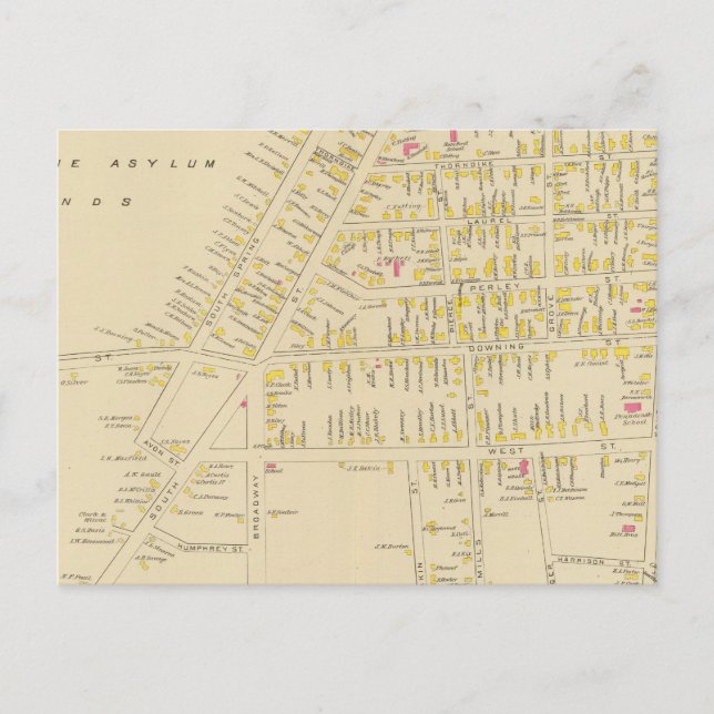 Carte Postale Concord, Ward 67 (Devant)