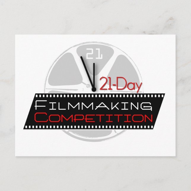 Carte Postale Concours de cinéma de 21 jours (Devant)