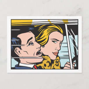 Carte Postale Conducteur femme