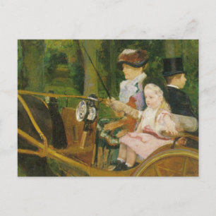 Carte Postale Conduite des femmes et des enfants, Mary Cassatt