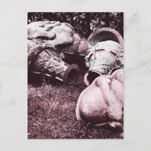 Carte Postale cônes de crème glacée d'été en fibre de verre