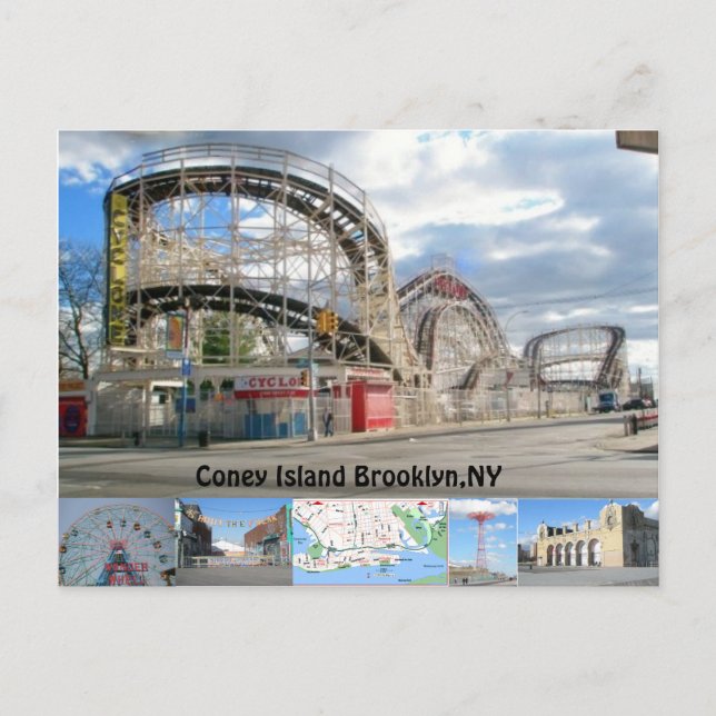 Carte postale Coney Island (Devant)