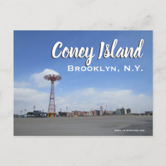Carte Postale Coney Island, Brooklyn N.Y.