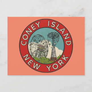 Carte postale Coney Island, New York