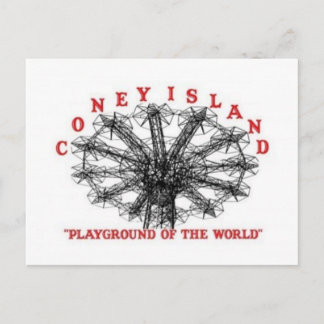Carte Postale Coney Island New York - Aire de jeu du monde