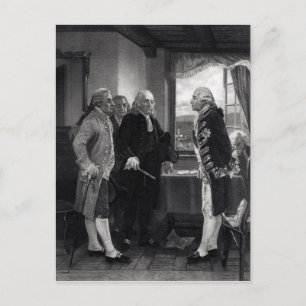 Carte Postale Conférence de paix sur Staten Island