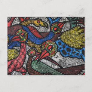 Carte Postale Conférence sur les oiseaux