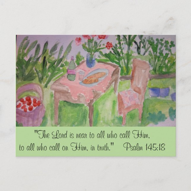 Carte Postale confiance (Devant)