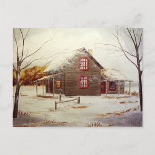 Carte postale confortable de cabine