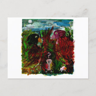 Carte postale confuse