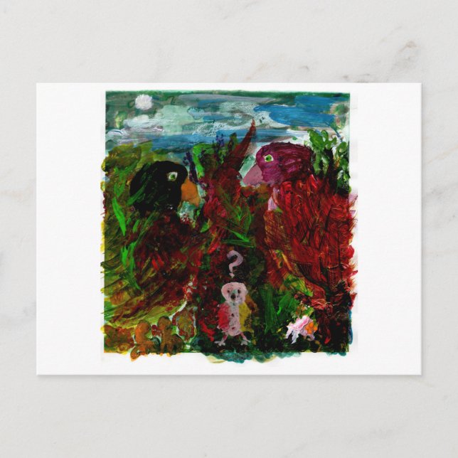 Carte postale confuse (Devant)