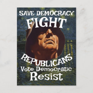 CARTE POSTALE CONGRÈS FW FV SÉNAT HG VOTE DEBUT MAIL BULLETIN T