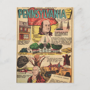 Carte Postale Connaissez-Le À Propos De La Pennsylvanie