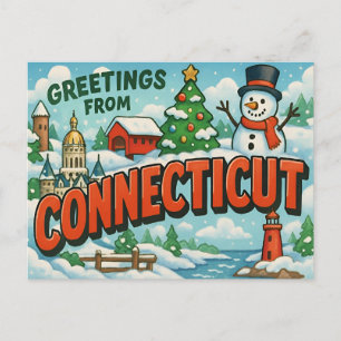 Carte postale CONNECTICUT