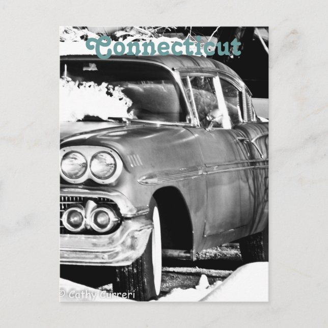 Carte postale Connecticut (Devant)