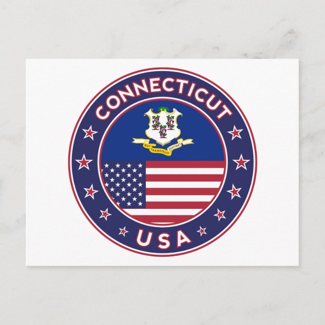 Carte Postale Connecticut (Devant)