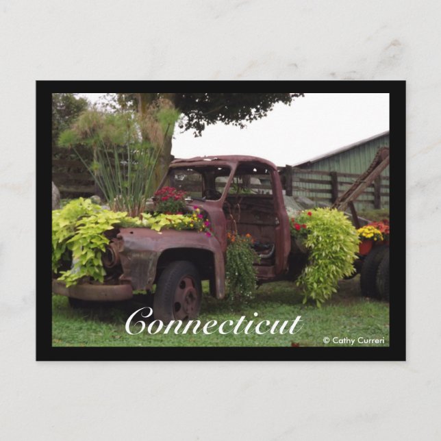 Carte postale Connecticut (Devant)