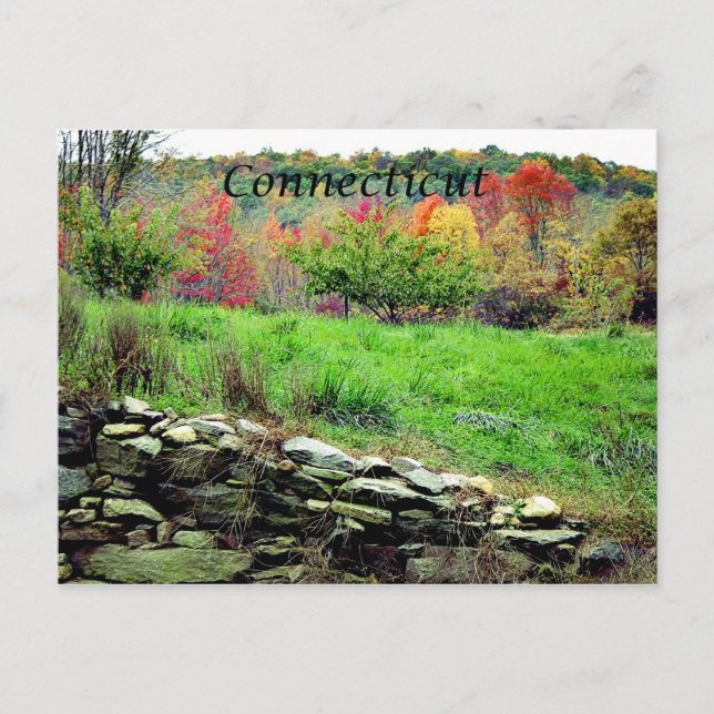 Carte postale Connecticut (Devant)