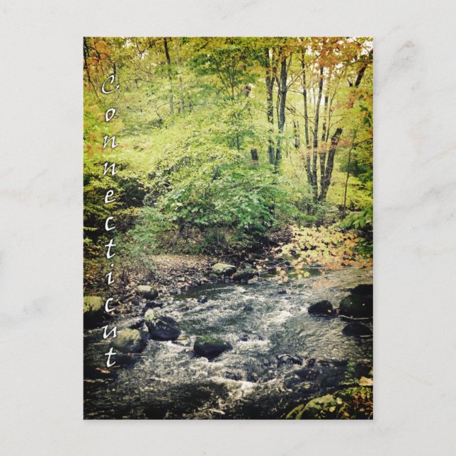 Carte postale Connecticut (Devant)