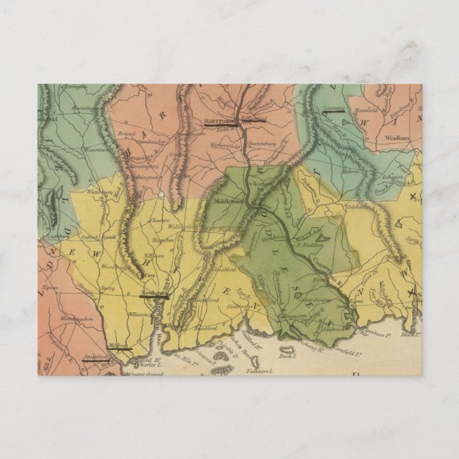 Carte Postale Connecticut 2 (Devant)