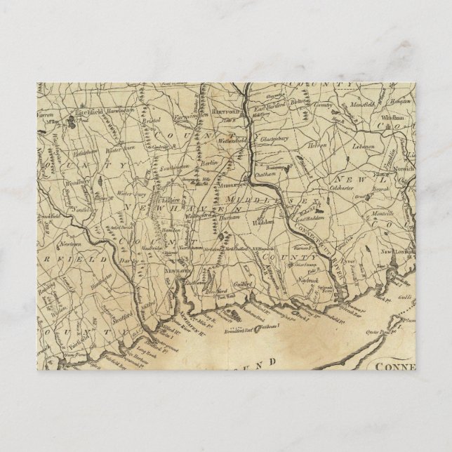 Carte Postale Connecticut 2 (Devant)