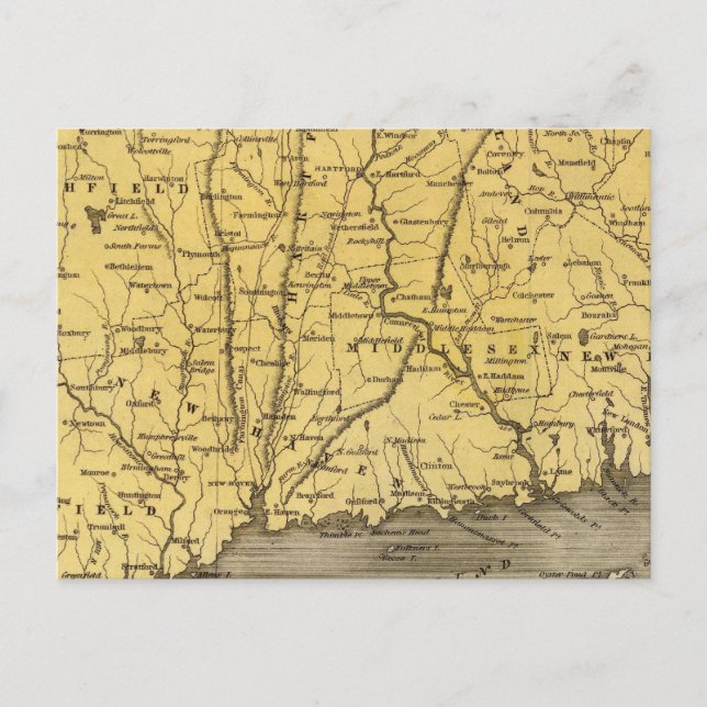 Carte Postale Connecticut 4 (Devant)