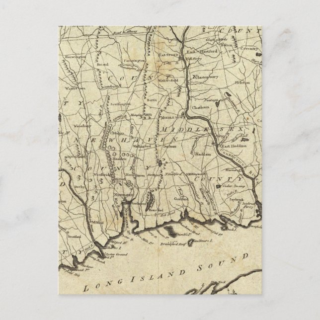 Carte Postale Connecticut 7 (Devant)