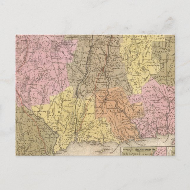 Carte Postale Connecticut 8 (Devant)