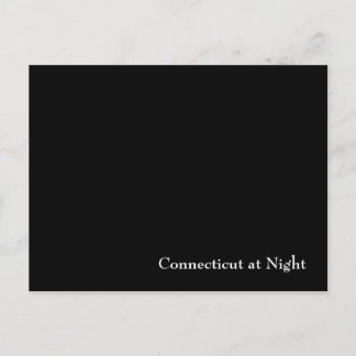 Carte Postale Connecticut la nuit