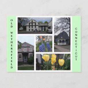 Carte postale Connecticut Old Wethersfield