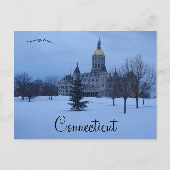Carte Postale Connecticut State Capitol Hartford Connecticut (Devant)