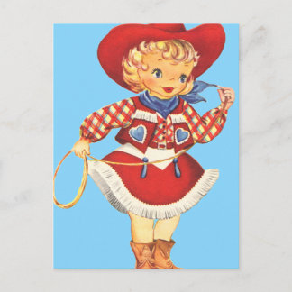 Carte Postale Connie Cowgirl