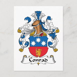 Carte Postale Conrad Family Crest