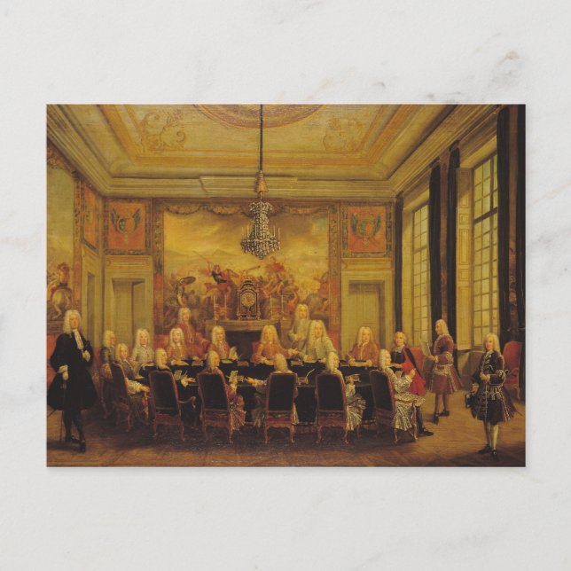 Carte Postale Conseil de régence pour les minorités (Devant)