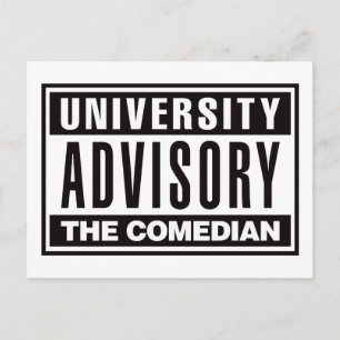 Carte Postale Conseil universitaire Le comédien