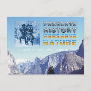 Carte Postale Conservation du parc national ABH