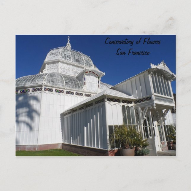 Carte Postale Conservatoire des Fleurs de San Francisco (Devant)