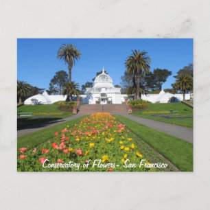 Carte Postale Conservatoire des Fleurs de San Francisco