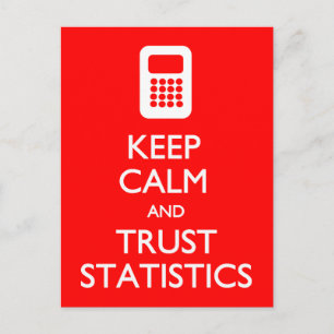 Carte postale Conserver les statistiques de confia