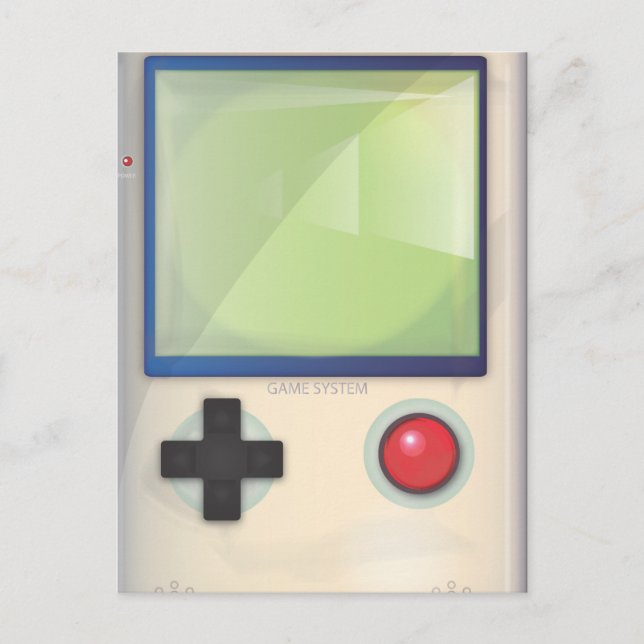 Carte Postale Console de jeu manuelle (Devant)