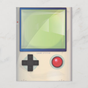Carte Postale Console de jeu portable
