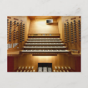 Carte Postale Console d'orgue, Shanghai