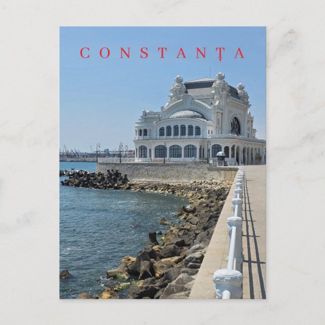 Carte Postale Constanta Casino view postcard (Devant)