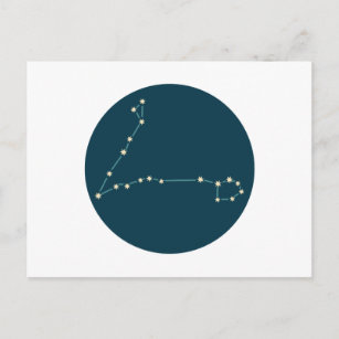 Carte Postale Constellation de Poissons