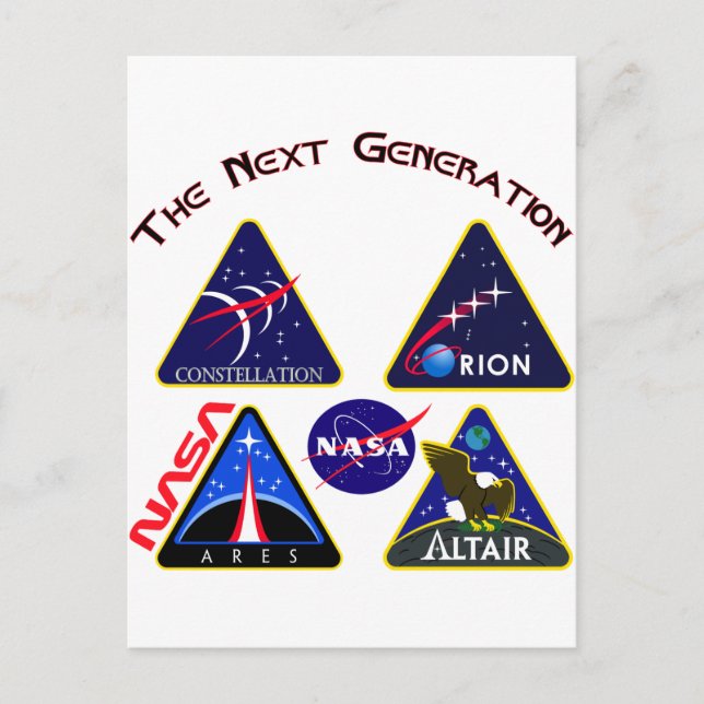 Carte Postale Constellation : La prochaine génération (Devant)