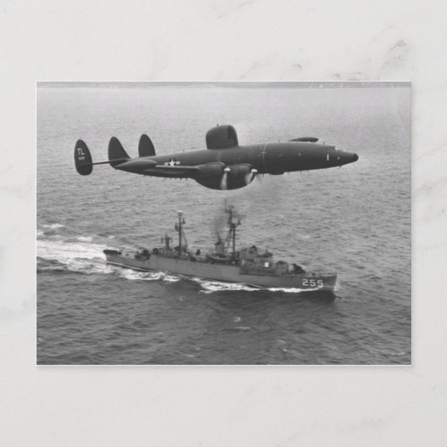 Carte Postale Constellation superbe de Lockheed WV-2 (Devant)