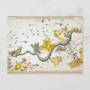 Carte Postale Constellations - Étoiles - Astronomie Classique