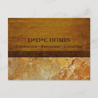 Carte Postale Construction constructeurs Publicité