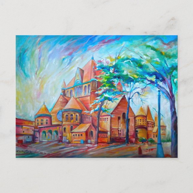 Carte Postale Construction de la SCEQE~Série inspirée par Detroi (Devant)