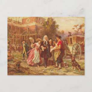 Carte Postale Construire le berceau de la liberté Jean Gerome Fe